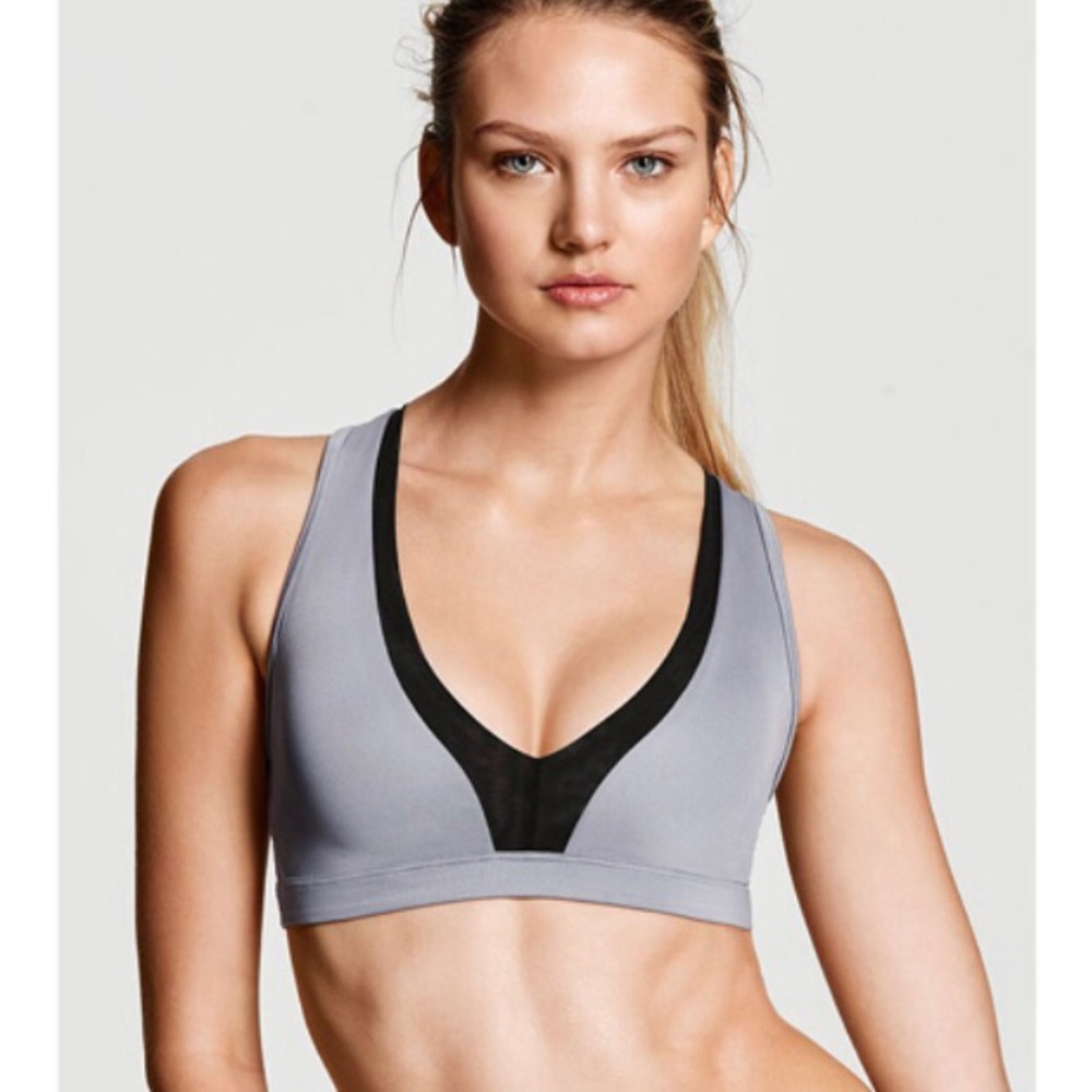 NWT Victoria’s Secret Mesh Detail Sports Bra Sz M - Picture 10 of 12